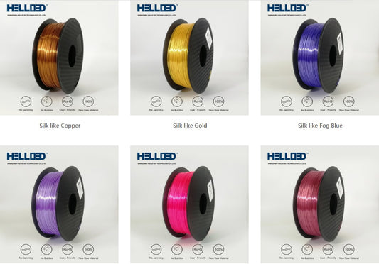 Silky PLA 1.75 3D Printing Filament image 0