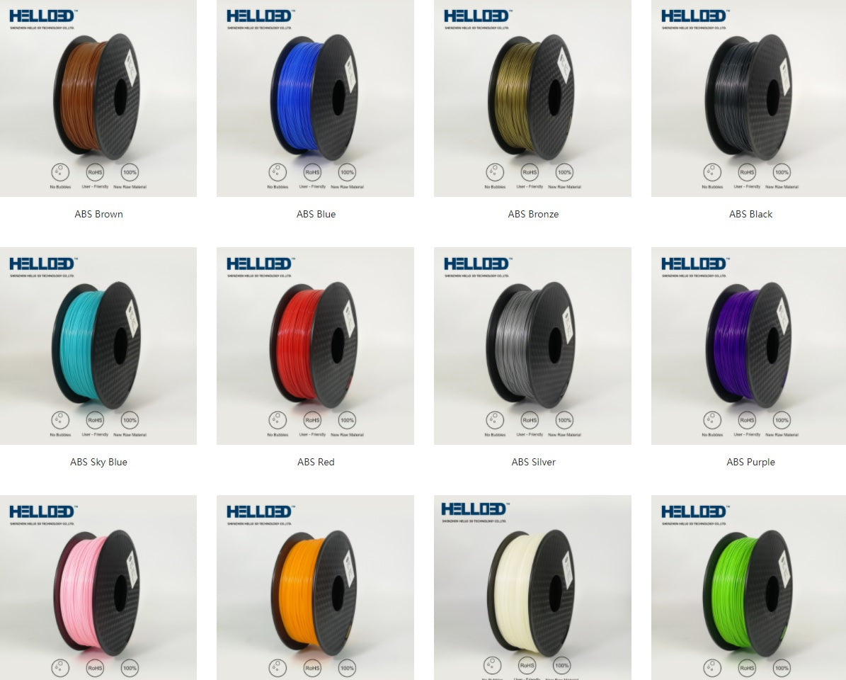 ABS 1.75 3D Printing Filament image 0