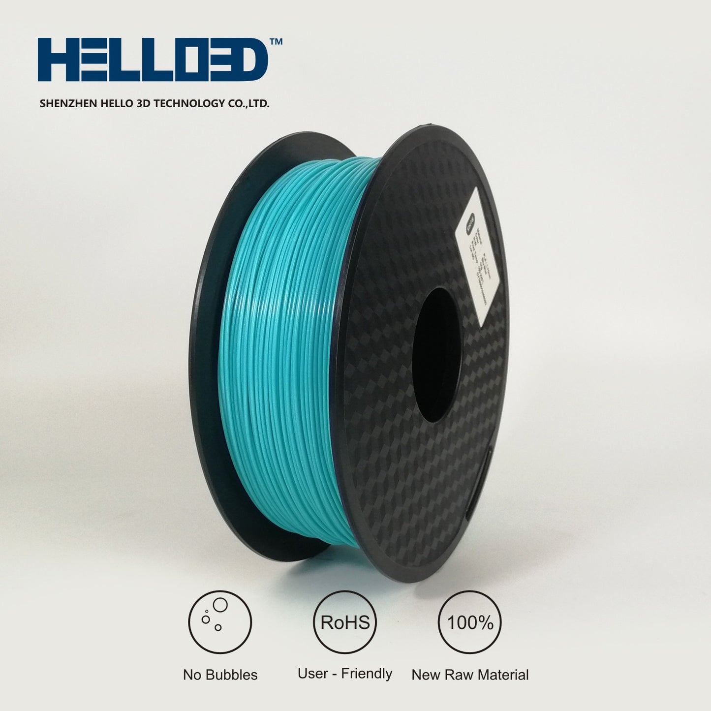 ABS 1.75 3D Printing Filament - Sky Blue image
