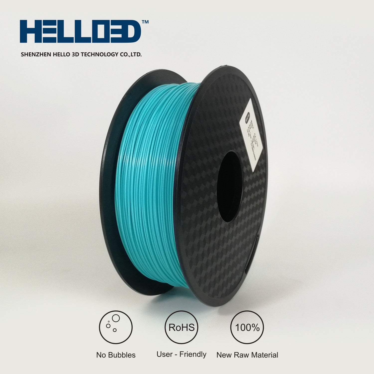 ABS 1.75 3D Printing Filament - Sky Blue image