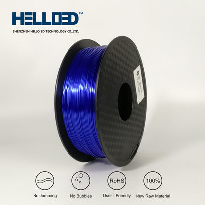 Silky PLA 1.75 3D Printing Filament - Dark Blue image